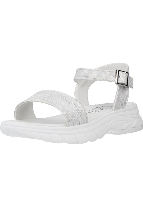 Sandały CONGUITOS LV553003 Srebrny. Kolor: szary. Materiał: skóra, syntetyk. Sport: turystyka piesza