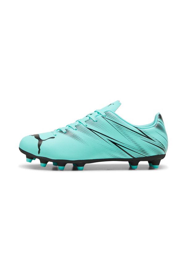 Buty piłkarskie Puma Attacanto FG/AG. Kolor: czarny, zielony, wielokolorowy. Sport: piłka nożna