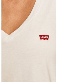 Levi's® - Levi's - T-shirt 85341.0002-Neutrals. Okazja: na spotkanie biznesowe, na co dzień. Kolor: biały. Materiał: dzianina. Styl: biznesowy, casual #4