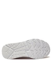 skechers - Skechers Sneakersy Uno Lite Lovely Luv 314976L/WRPK Biały. Kolor: biały. Materiał: skóra