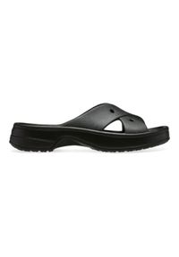 Sandały Damskie Crocs Classic Z Paskiem Krzyżowym Damskie. Okazja: na co dzień. Kolor: czarny. Styl: casual, sportowy