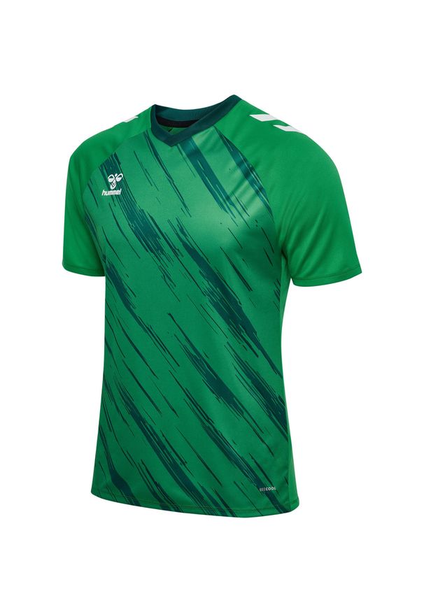 Koszulka Hummel Triumph. Kolor: wielokolorowy, żółty, zielony. Sport: piłka nożna