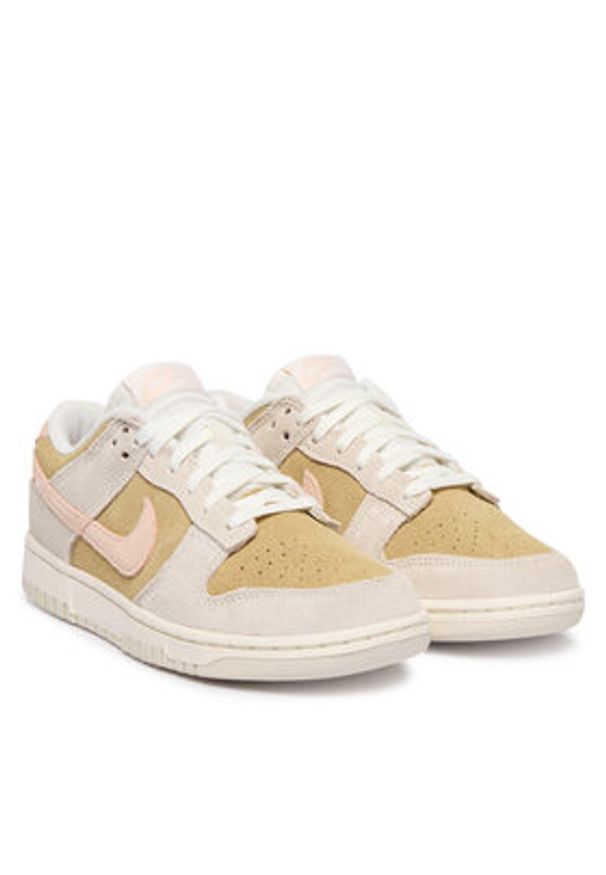 Nike Sneakersy Wmns Dunk Low IB4367 030 Beżowy. Kolor: beżowy. Materiał: skóra, zamsz