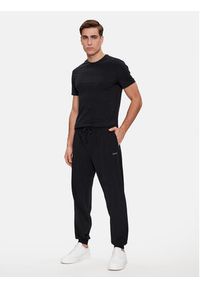 BOSS - Boss Spodnie dresowe Mix&Match 50515365 Czarny Regular Fit. Kolor: czarny. Materiał: bawełna