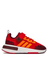 Adidas - adidas Sneakersy Minecraft Pro JR4548 Czerwony. Kolor: czerwony. Materiał: materiał #1