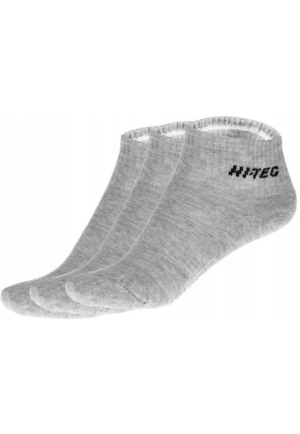 Hi-tec - Skarpetki Do Kostek Unisex Dla Dorosłych Quarro 3pak. Kolor: szary. Sport: turystyka piesza