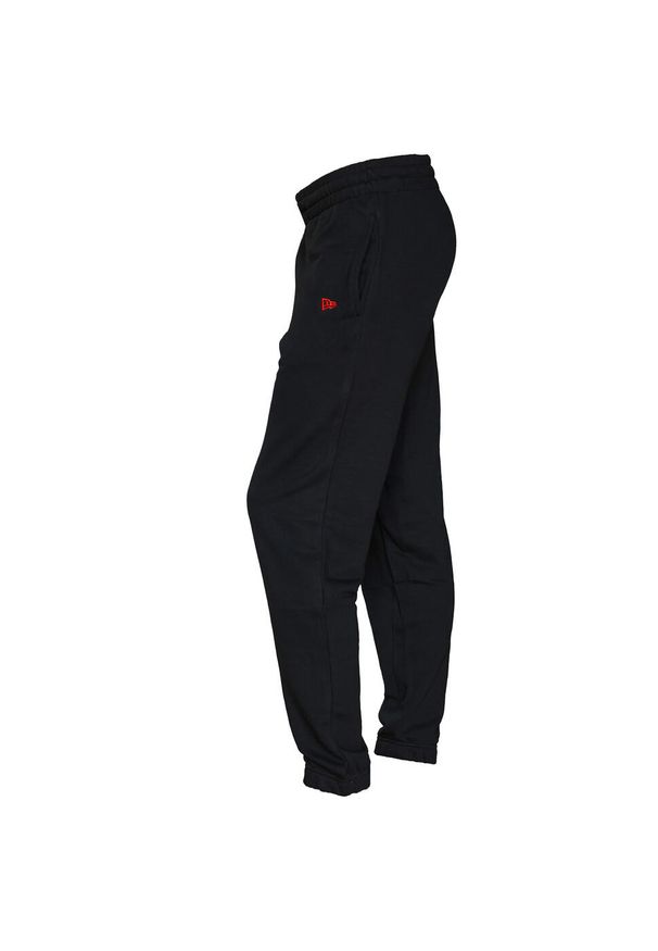 Spodnie sportowe męskie New Era NBA Team Chicago Bulls Logo Jogger. Kolor: czarny. Materiał: poliester, bawełna. Sport: skateboard