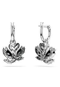 Swarovski Kolczyki Swan 5705728 Srebrny. Materiał: metalowe. Kolor: srebrny #6