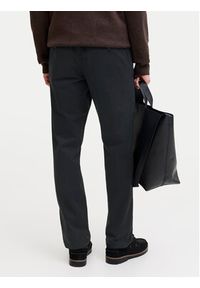 Jack & Jones Chinosy Stollie 12292970 Czarny Regular Fit. Kolor: czarny. Materiał: bawełna #8