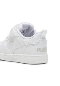 Puma - Sneakersy PUMA Rebound V6 Lo dla małych dzieci PUMA White Cool Light Gray. Kolor: biały, szary, wielokolorowy. Szerokość cholewki: normalna. Sport: koszykówka