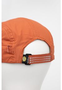 Viking czapka z daszkiem Kamet kolor pomarańczowy z nadrukiem. Kolor: pomarańczowy. Wzór: nadruk