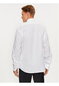 Karl Lagerfeld - KARL LAGERFELD Koszula 605127 534699 Biały Modern Fit. Typ kołnierza: dekolt w karo. Kolor: biały. Materiał: bawełna #4