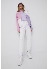 Ellesse bluza damska kolor fioletowy wzorzysta. Kolor: fioletowy #2