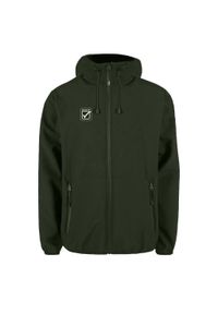 Unisex Softshell Kurtka Givova Armii Zielona XL - Wiatroodporna i Ciepła. Kolor: brązowy, zielony, wielokolorowy. Materiał: softshell. Sport: turystyka piesza