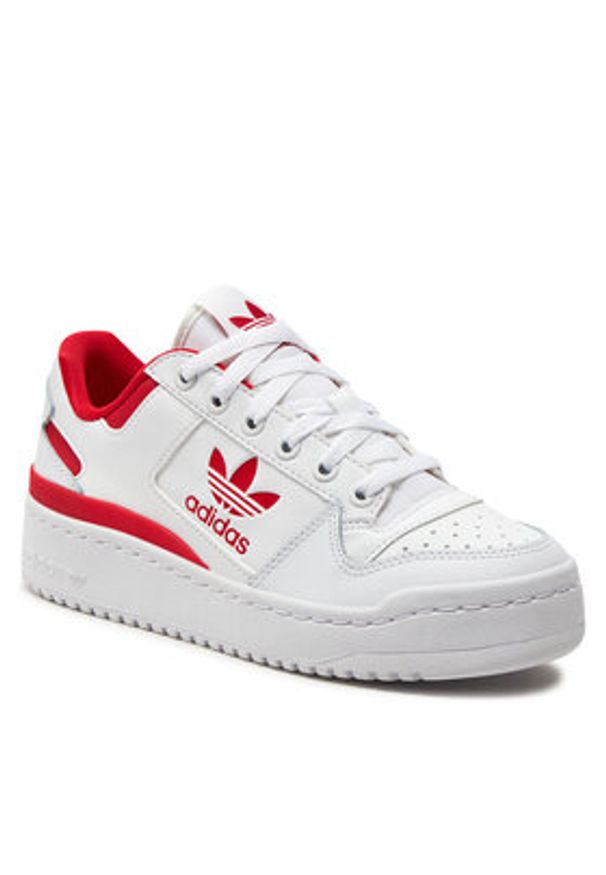 Adidas - adidas Sneakersy Forum Bold Kids IF1173 Biały. Kolor: biały. Materiał: skóra
