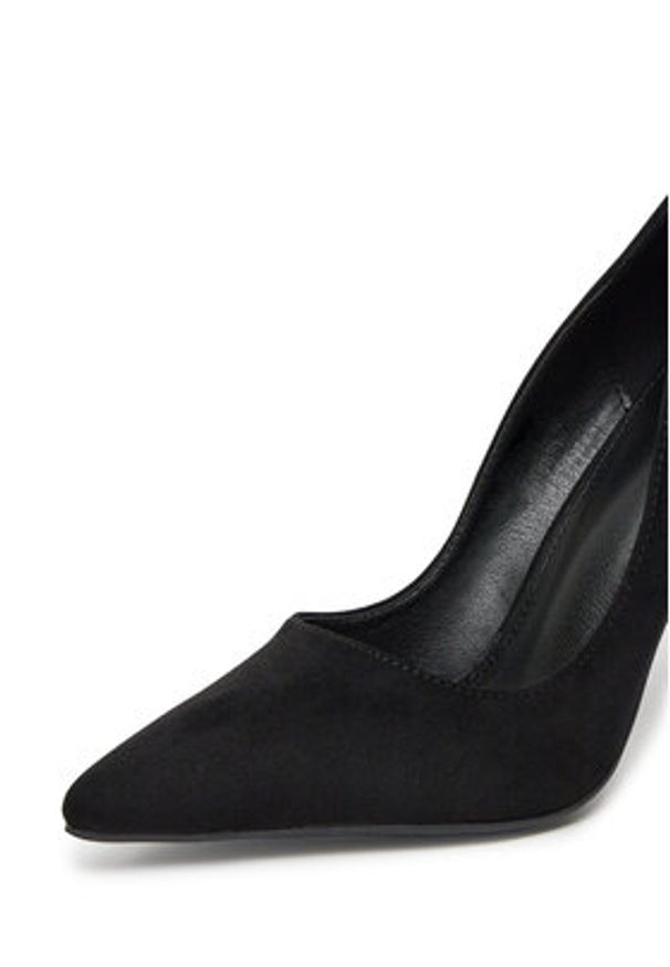 DeeZee Szpilki AJ-8Z188-4 Czarny. Kolor: czarny. Materiał: materiał. Obcas: na szpilce