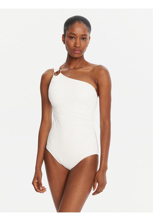 MICHAEL Michael Kors Strój kąpielowy Cruise 2020 MM7M524 Biały. Kolor: biały. Materiał: syntetyk