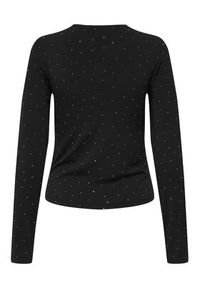 only - ONLY Bluzka Zita 15358986 Czarny Slim Fit. Kolor: czarny. Materiał: syntetyk #2