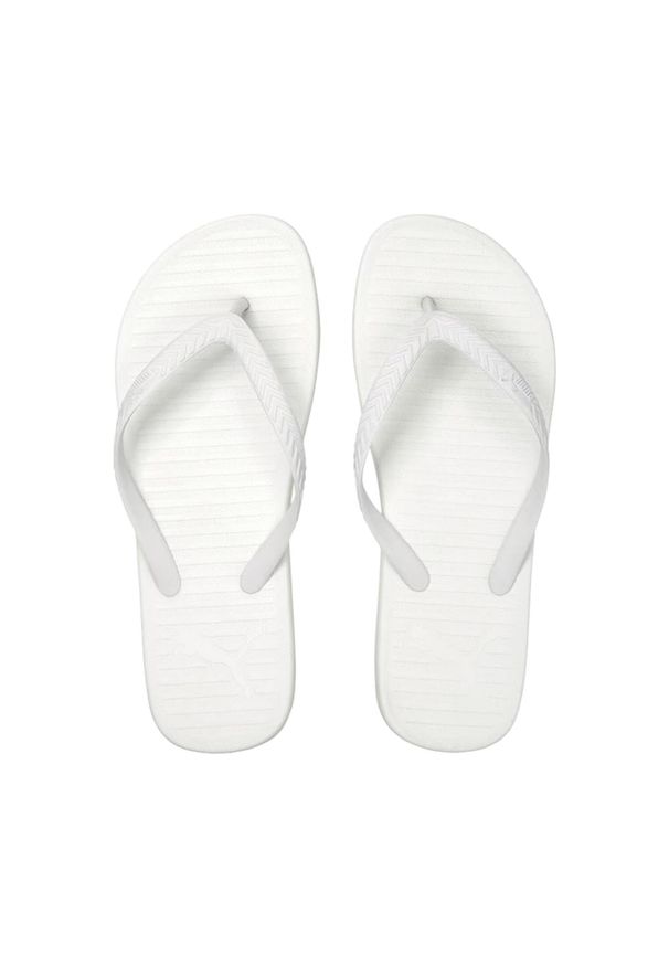 Japonki plażowe męskie Puma Comfy Flip. Okazja: na plażę. Kolor: biały