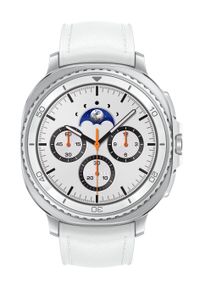 SAMSUNG - Samsung Galaxy Watch 8 Classic 47mm Biały (L500). Kolor: biały