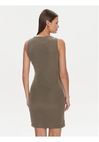 Guess Sukienka koktajlowa Febe W4RK58 KAQL2 Zielony Slim Fit. Kolor: zielony. Styl: wizytowy #4
