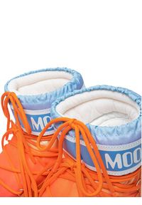 Moon Boot Śniegowce 80D1409520 Pomarańczowy. Kolor: pomarańczowy. Materiał: skóra