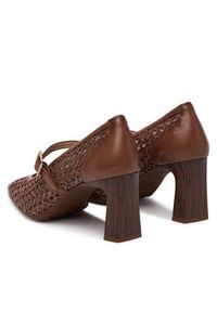 Hispanitas Czółenka RHV264609 C007 Brązowy. Kolor: brązowy. Materiał: materiał #6