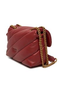 Pinko Torebka Love Puff Mini Cl AI 24-25 PLTT 100039 A0F2 Czerwony. Kolor: czerwony. Materiał: skórzane #3