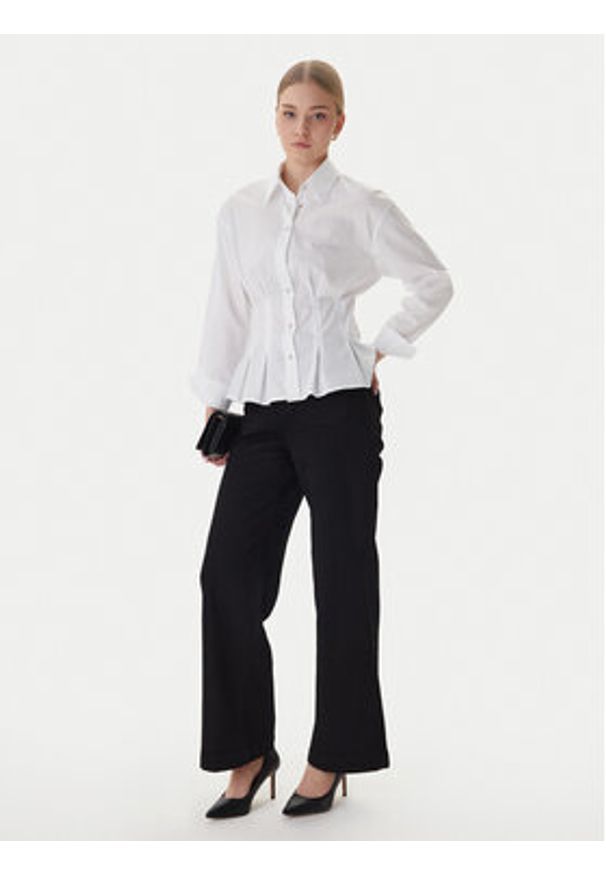 Morgan Jeansy 261-PSOFT1 Czarny Wide Leg. Kolor: czarny