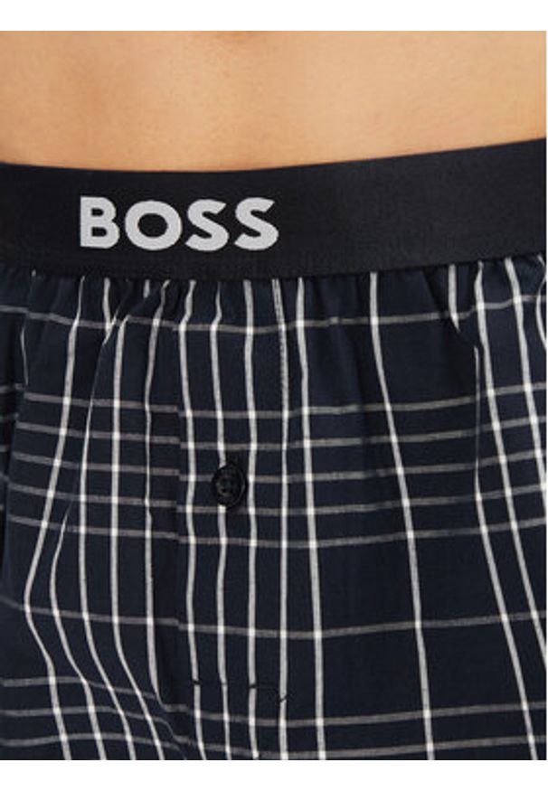 BOSS Komplet 2 par bokserek 50535781 Granatowy. Kolor: niebieski. Materiał: bawełna