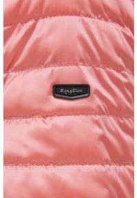 Refrigiwear - RefrigiWear kurtka puchowa damska kolor różowy przejściowa. Kolor: różowy. Materiał: puch. Wzór: gładki