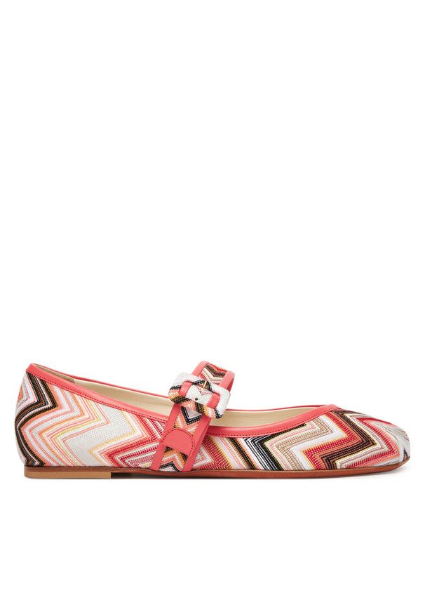 Baleriny M Missoni. Kolor: różowy