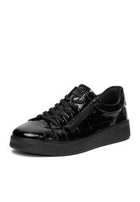 Remonte Sneakersy D2E01-00 Czarny. Kolor: czarny. Materiał: syntetyk, materiał