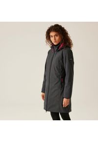 Regatta - Kurtka turystyczna damska Yewbank IV wodoodporna ocieplana. Kolor: szary. Sezon: zima. Sport: turystyka piesza #1