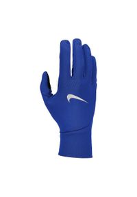 Rękawiczki do biegania męskie Nike Pacer Lightweig Running Gloves. Kolor: niebieski. Sport: bieganie