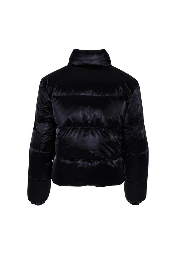 Urban Classics - Damska Kurtka Puchowa Sharkskin. Kolor: czarny. Materiał: puch. Sport: turystyka piesza