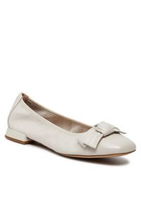 Caprice Baleriny 9-22105-42 Écru. Kolor: kremowy. Materiał: skóra #6