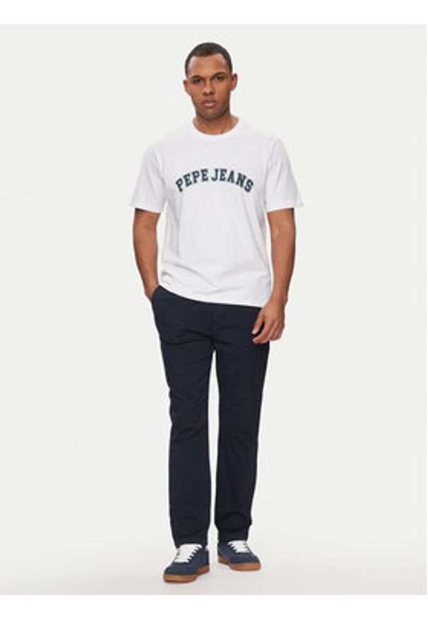 Pepe Jeans Spodnie dresowe Gymdigo Pull On Pant PM211692 Granatowy Regular Fit. Kolor: niebieski. Materiał: bawełna