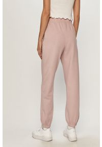 TALLY WEIJL - Tally Weijl - Spodnie. Kolor: różowy. Wzór: nadruk #3