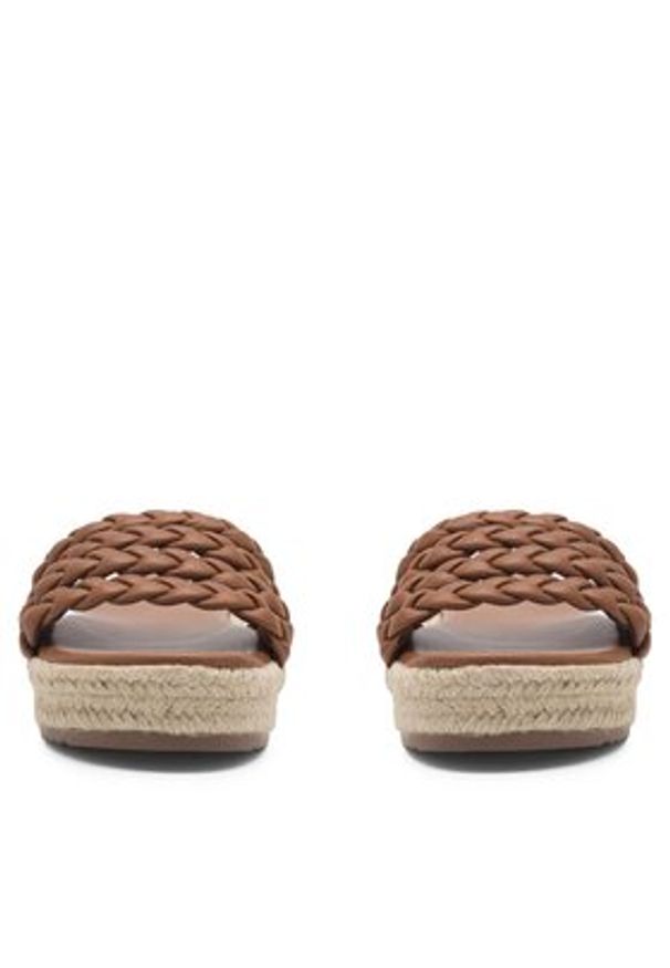 DeeZee Espadryle INCREDIBLE KL-E8875-2 Brązowy. Kolor: brązowy. Materiał: syntetyk
