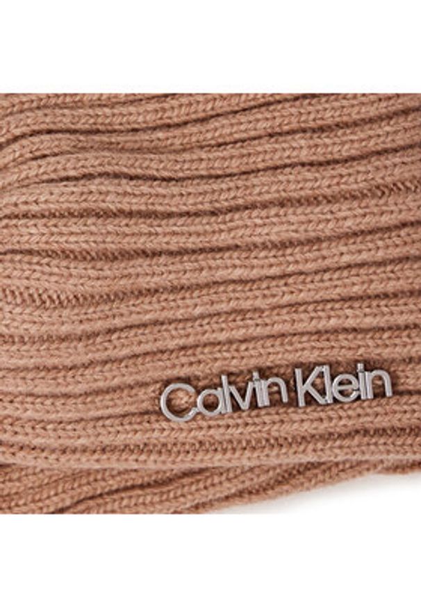 Calvin Klein Opaska materiałowa Ck Must Logo Twisted Headband K60K611400 Fioletowy. Kolor: fioletowy. Materiał: syntetyk