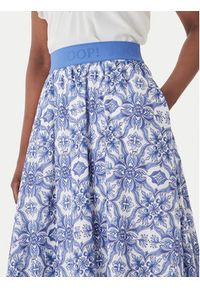 JOOP! Spódnica midi Saki2 30102101 Niebieski Regular Fit. Kolor: niebieski. Materiał: bawełna #5