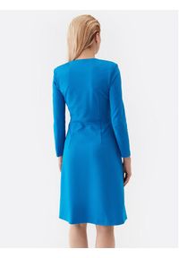 Pinko Sukienka koktajlowa 100943 A0HM Niebieski Regular Fit. Kolor: niebieski. Materiał: wiskoza. Styl: wizytowy