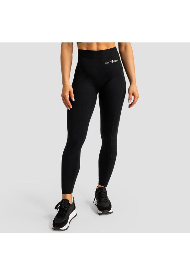 GYMBEAM - Legginsy GymBeam Limitless 76165. Kolor: czarny. Sport: fitness