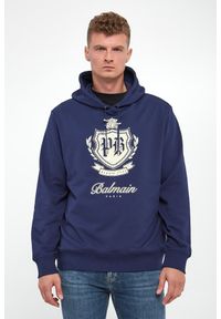Balmain - Bluza męska z kapturem BALMAIN. Typ kołnierza: kaptur #4