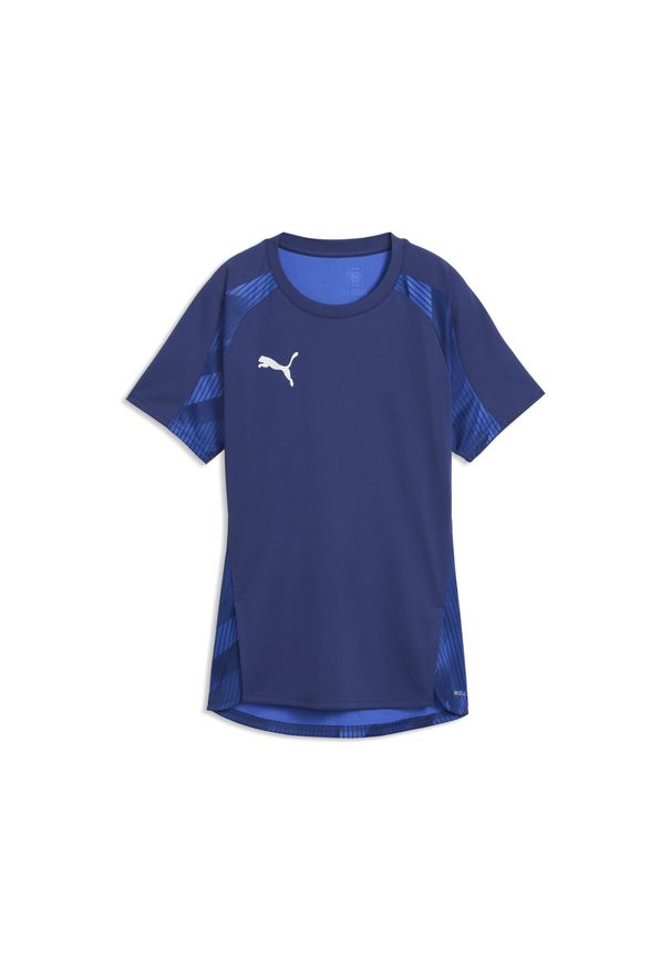 Puma - Damska koszulka piłkarska individualBLAZE PUMA. Kolor: niebieski, wielokolorowy, biały. Sport: piłka nożna