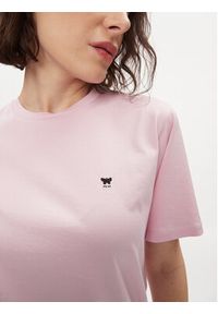 Weekend Max Mara T-Shirt Deodara 2415971041 Różowy Regular Fit. Kolor: różowy. Materiał: bawełna #4