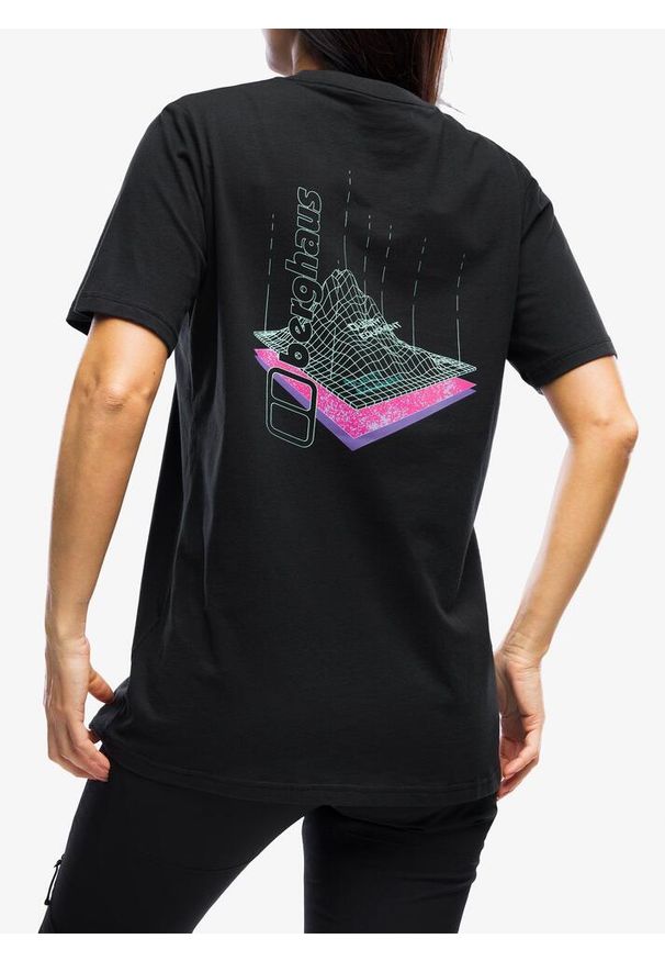 Koszulka damska Berghaus Boyfriend Three Layers SS Tee. Kolor: czarny