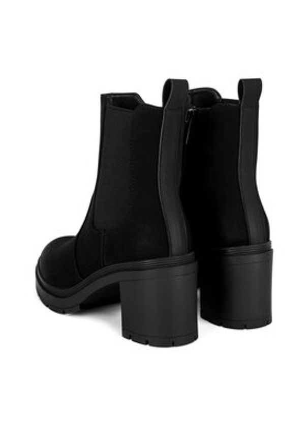 Jenny Fairy Botki WS6181-05 Czarny. Kolor: czarny. Materiał: skóra