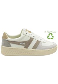 Sneakersy damskie Gola Grandslam Trident. Kolor: szary, beżowy, biały, wielokolorowy. Materiał: materiał, syntetyk #1